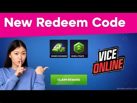 vice online redeem code .